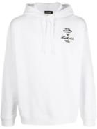 Raf Simons Embroidered Xanthophobic Hoodie - White