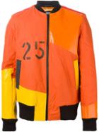 Christopher Raeburn Bomber Jacket, Men's, Size: Large, Yellow/orange, Nylon/recycled Polyester/polyester