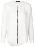 Pas De Calais Button Up Blouse - White