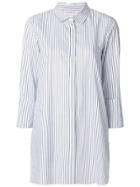 's Max Mara Oversized Striped Shirt - White