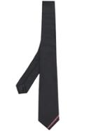 Givenchy Logo Stripe Tie - Black