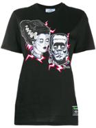 Prada Couple Print T-shirt - Black