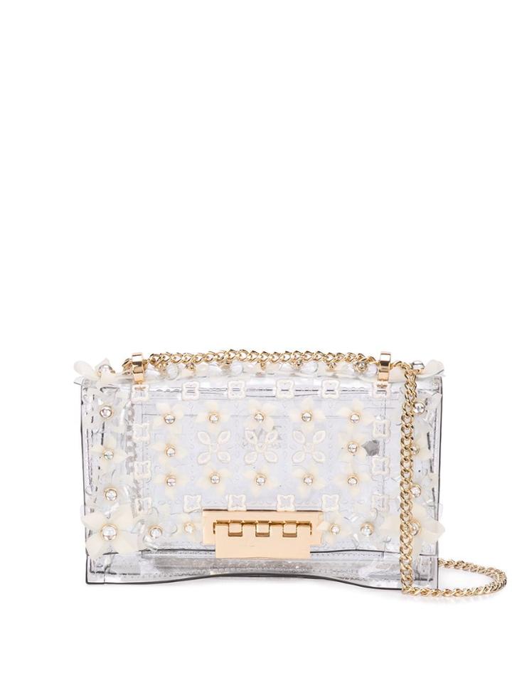Zac Zac Posen Earthette Chain Shoulder Bag - White