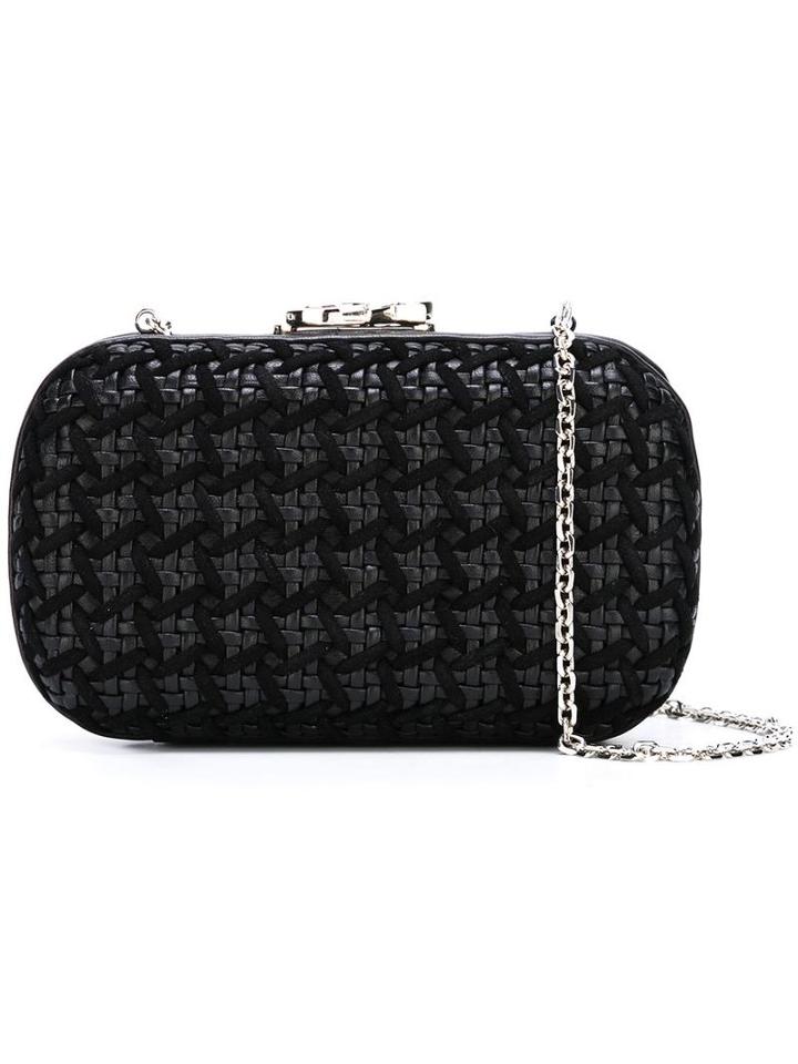 Corto Moltedo 'susan C Star' Clutch, Women's, Black, Nappa Leather