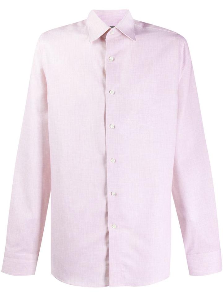 Canali Basic Shirt - Pink