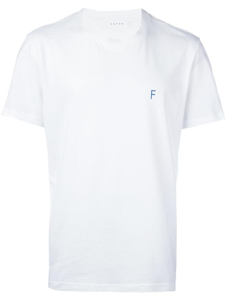 Futur 'dive' T-shirt, Men's, Size: Large, White, Cotton