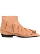 J.w. Anderson Frilled Ankle Boots