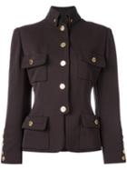 Chanel Vintage Military Jacket, Women's, Size: 36, Brown