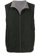Canali Lightweight Gilet - Black