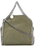 Stella Mccartney - Mini Falabella Tote - Women - Artificial Leather/metal - One Size, Green, Artificial Leather/metal