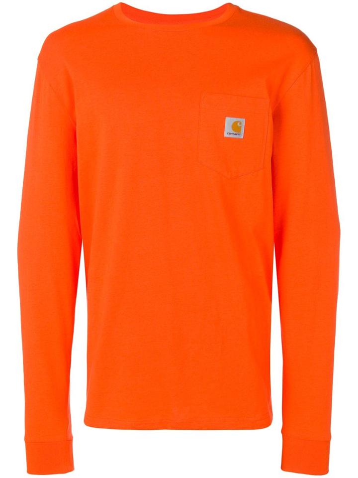 Carhartt Heritage Chest Pocket Sweatshirt - Orange