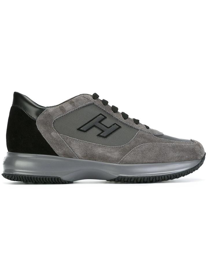 Hogan Logo Patch Sneakers