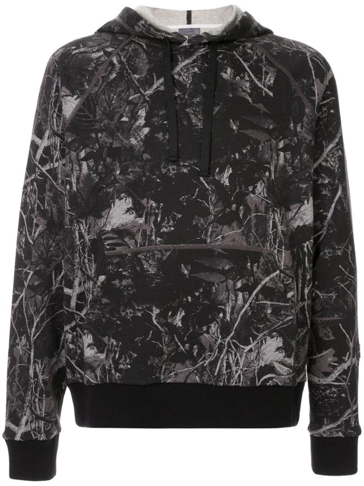 Lanvin Forest Camouflage Hoodie - Black