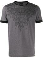 Billionaire Crest Print T-shirt - Grey