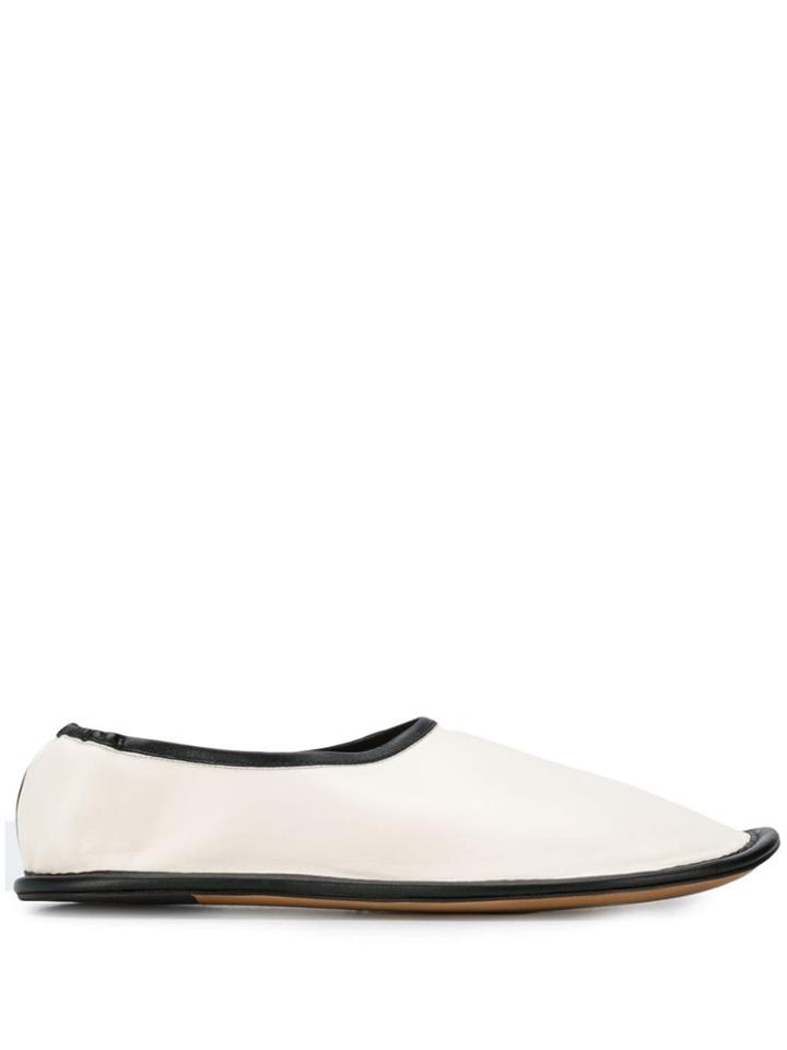 Marni Fame Ballerina Shoes - White