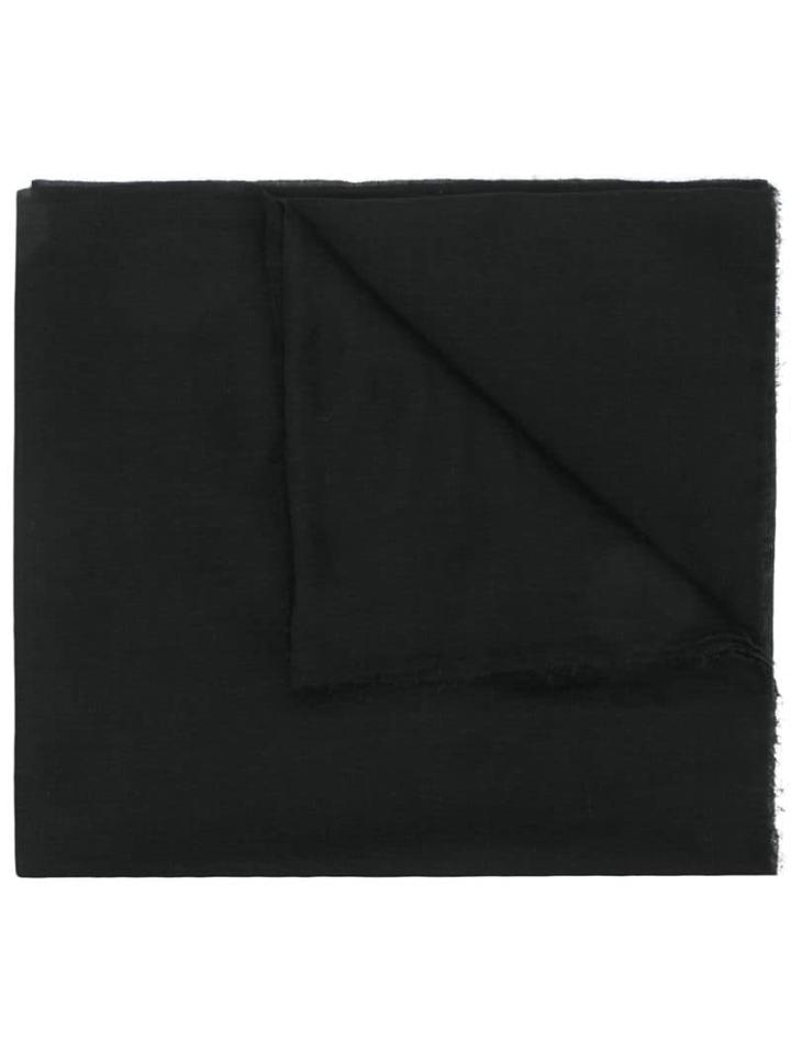Faliero Sarti Twill Scarf - Black