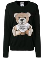 Moschino Cardboard Teddy Jumper - Black