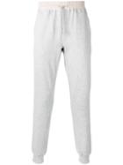 Eleventy Drawstring Track Pants, Men's, Size: Xl, Grey, Cotton/linen/flax
