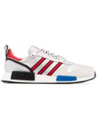 Adidas Multicoloured Rising Star R1 Leather Sneakers - Metallic