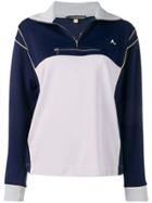 Alexa Chung Two-tone Tracksuit Top - Blue