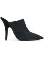 Yeezy Pointed Toe Mules - Black