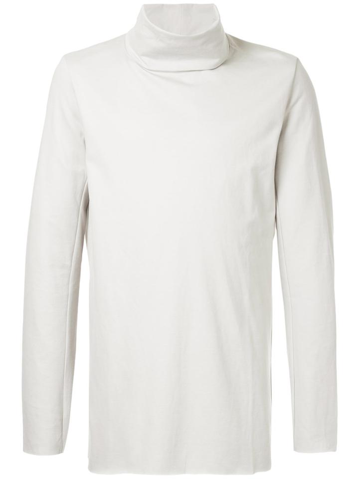 Kazuyuki Kumagai Classic Knitted Roll-neck Sweater - Grey