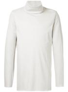 Kazuyuki Kumagai Classic Knitted Roll-neck Sweater - Grey