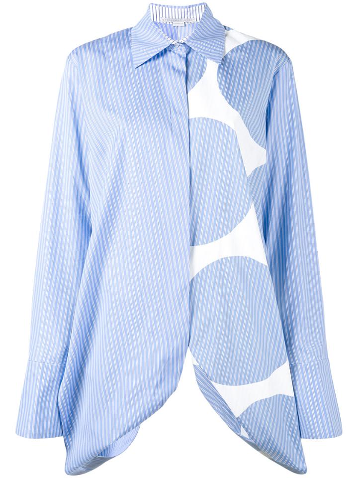 Stella Mccartney Manuela Multi-print Shirt - Blue