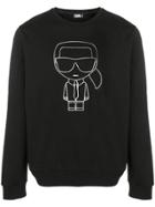 Karl Lagerfeld Karl Outline Sweatshirt - Black
