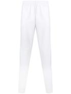 Gaelle Bonheur Slim-fit Track Trousers - White