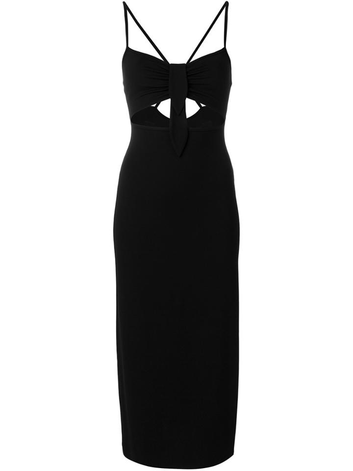 Michael Kors Cut Out Knot Dress - Black