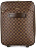 Louis Vuitton Vintage Checkered Monogram Luggage Bag - Brown
