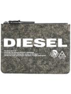 Diesel Lusina Denim Purse - Green