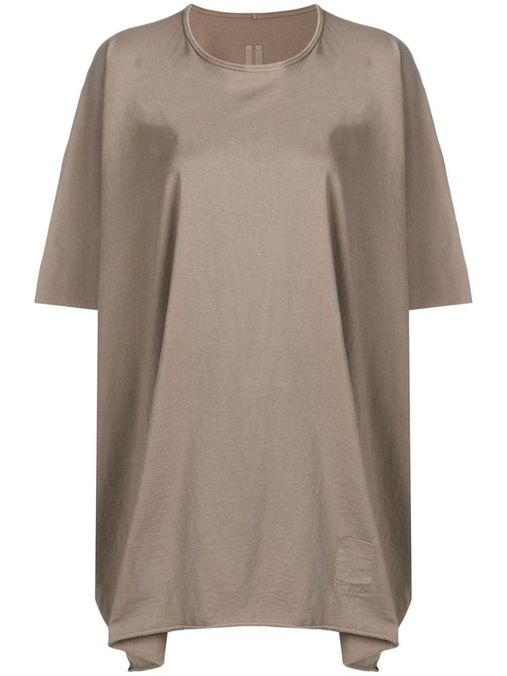 Rick Owens Drkshdw Dust Oversized T-shirt - Neutrals