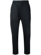 Bassike Stretch Twill Tapered Trousers - Black