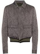 Haider Ackermann Floral Print Wool And Cotton Blend Bomber Jacket -