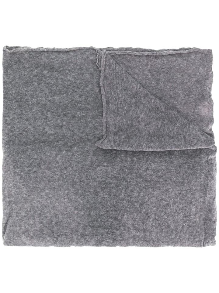 Transit Fine Knit Scarf - Grey