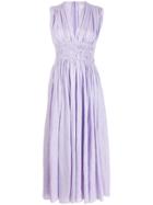Gabriela Hearst Sleeveless Midi Dress - Pink