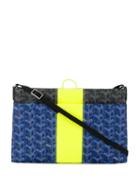 Magic Stick Printed Shoulder Pouch - Black