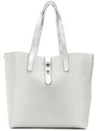 Hogan Tote Bag - Silver