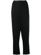 Mcq Alexander Mcqueen High-waist Fitted Trousers - Black
