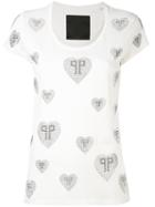 Philipp Plein - Bailnay T-shirt - Women - Cotton - S, White, Cotton