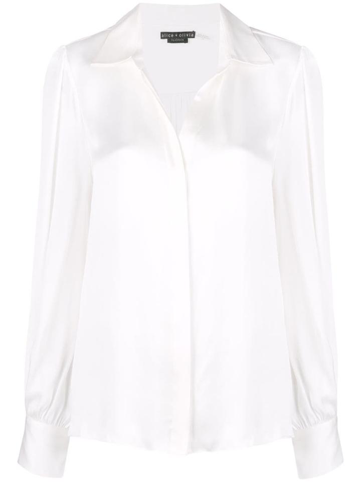 Alice+olivia V-neck Blouse - White