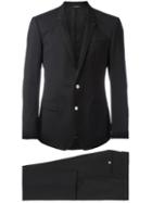 Dolce & Gabbana Formal Suit, Men's, Size: 50, Black, Virgin Wool/spandex/elastane/viscose/acetate