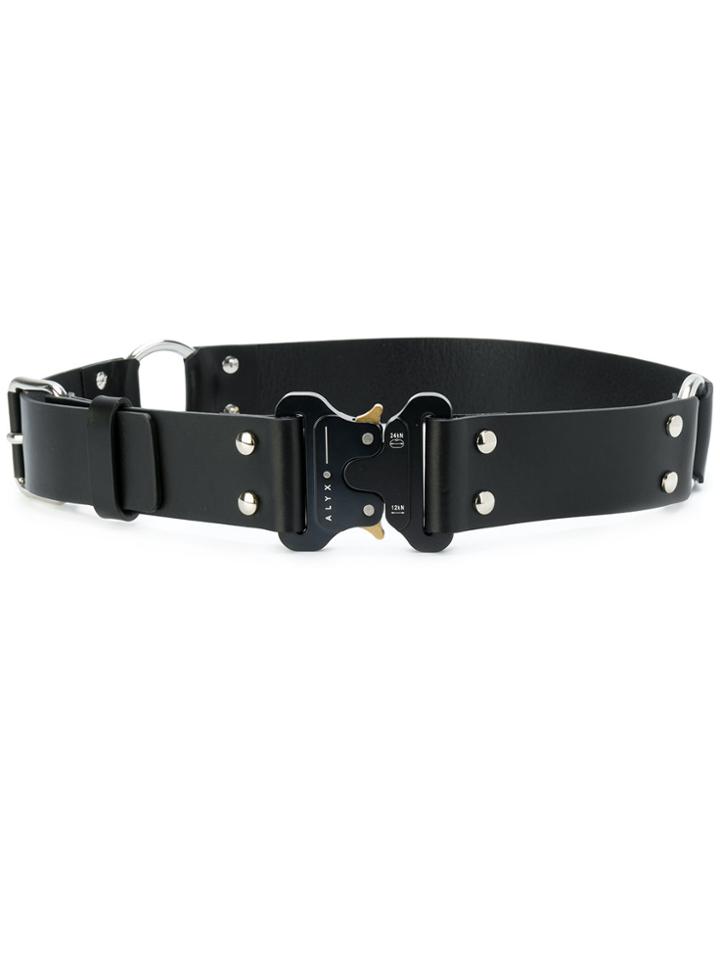 Alyx Metal Loop Detail Belt - Black