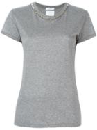 Valentino 'rockstud' Collar T-shirt