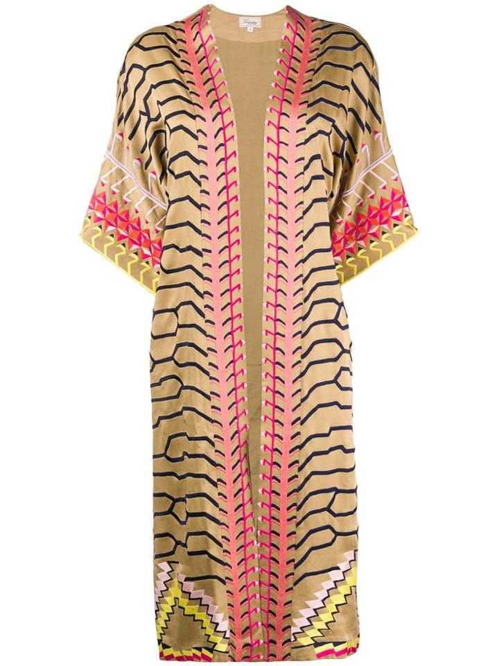 Temperley London Traveller Kimono - Neutrals