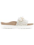 Inuiki Embellished Slides - White