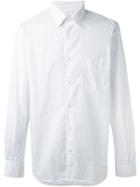 Aspesi Chest Pocket Shirt, Men's, Size: 42, White, Cotton