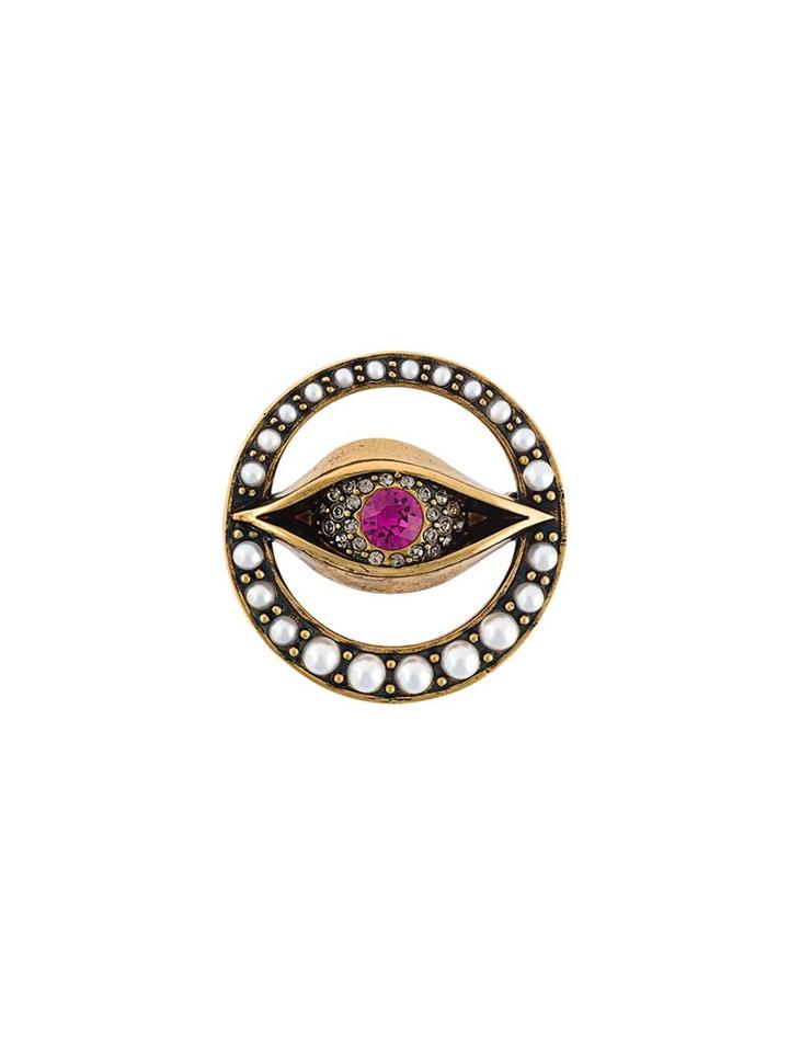 Alexander Mcqueen 'third Eye' Brooch